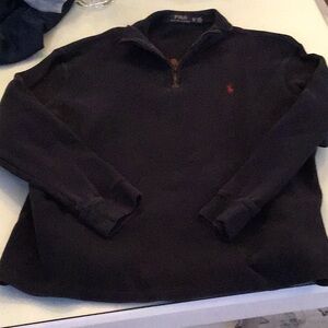 Polo Ralph Lauren blue quarter zip Pullover Sweater